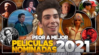 RANKING PELICULAS NOMINADAS AL OSCAR 2021  PEOR A MEJOR  Caja de Películas [upl. by Nevuer387]