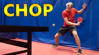 How to Defend in Table Tennis [upl. by Junina]