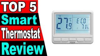 TOP 5 Best Smart Thermostat Review 2025 [upl. by Malda922]