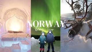 Norway Travel Vlog Day 02  Reindeer Sled  Sami Experience  Northern Lights  Sorrisniva Ice Hotel [upl. by Chouest64]