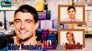 BBOTT Live Feeds  Monte HOH new alliances form Jason and Danielle on the block [upl. by Sitto483]