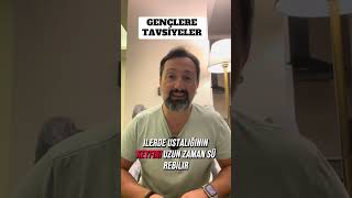 GENÇLERE TAVSİYELER [upl. by Yasmar]