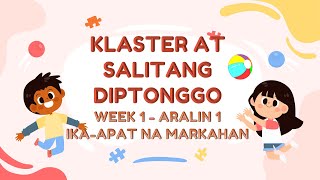 KLASTER AT SALITANG DIPTONGGO  FILIPINO 3  IKAAPAT NA MARKAHAN MELC BASED  Ang Talon ng Daranak [upl. by Ahsena]