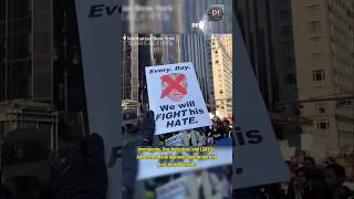 Thousands Protest in Manhattan Against Trumps Election as 47th President [upl. by Hairaza]