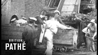 Sailors Stoking Ships Furnace 19141918 [upl. by Abihsat442]