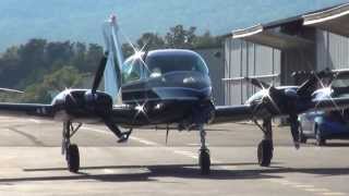 U3B Cessna 310 Front Royal Virginia 91413 at 1728 [upl. by Eiryk435]