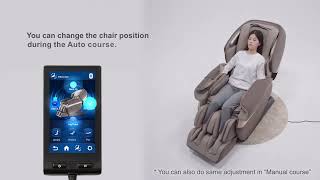 Fujiiryoki Calm Plus Massage Chair  How to Video [upl. by Anitnuahs]