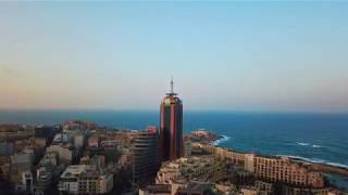 MALTA  ST JULIAN´S  CAVALIERI ART HOTEL  DRONE VIDEO  4K [upl. by Genie]