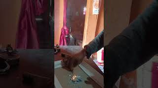 Hydrophobic chemical make at homeइस केमिकल ने पानी को काटा viralvideo experiment invisiblefire [upl. by Lrem162]