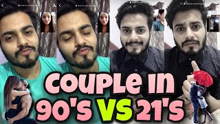 Long Distance Love  Couple In 90s Vs 21s Century 🤣❤️  Love Status  Shubnandu  Couplegoals [upl. by Aliber]