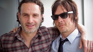 Andrew Lincoln amp Norman Reedus talk about The Walking Dead Part 2 [upl. by Hector]