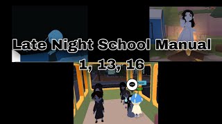 Late Night School Manual Guide Part 2  Play Together School of Horrific Horrors Event [upl. by Siuqcram]