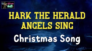 Hark The Herald Angels Sing  Karaoke Hits TV [upl. by Rafferty383]