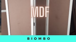 Como fazer um biombo em mdf [upl. by Angelika826]