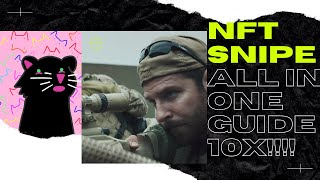 LIVE NFT SNIPING TUTORIAL  BEGINNERS GUIDE TO INVESTING IN BEST NFT PROJECTS  STRATEGIES FOR GAINS [upl. by Cyn]