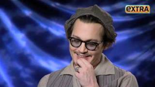 Johnny Depp  Interview  Extra TV [upl. by Idnaj]