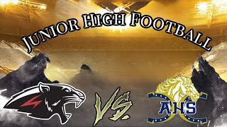 Louisiana Junior High Football 2024 Bunkie Panthers vs Avoyelles Mustangs [upl. by Lemahs]