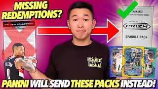 Panini now sends you THESE NEW PACKS instead of your REDEMPTIONS 🤨 [upl. by Ezara529]