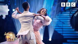 Montell Douglas and Johannes Radebe Viennese Waltz to Nobody Gets Me by SZA ✨ BBC Strictly 2024 [upl. by Papageno]