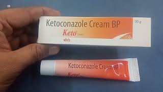 Keto Cream  Ketoconazole Cream BP  Keto Cream Uses Side effects benefits Dosage Composition Review [upl. by Llennahc]