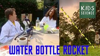 How To Make Your Own Bottle Rocket for kids [upl. by Eugenle]