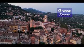 Flying over Grasse France [upl. by Assetal]