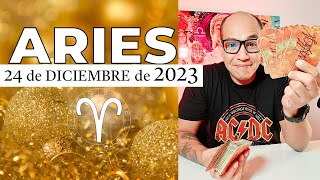 ARIES  Horóscopo de hoy 24 de Diciembre 2023 [upl. by Anilecram397]