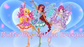 Winx Club Butterflix Mistica Energia Lyrics [upl. by Xanthe]