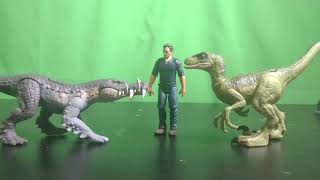 jurassic world epic evolution kaprosuchus toy review [upl. by Reginald]