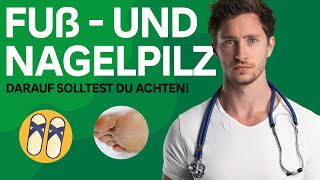 Fuß und Nagelpilz behandeln  So geht´s [upl. by Nawud346]