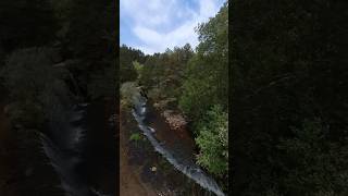 presa del pradillo en Rascafría fake drone insta 360 [upl. by Ellery]