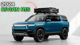 New 2024 Rivian R1S SUV Review Best And First Electric Car [upl. by Atiner]