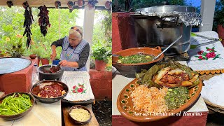 Hoy Les Hice Una Comida Bien Mexicana Mixiotes De Pollo Bien Sabrosos Como Nos Gustan En El Rancho [upl. by Wagoner]