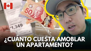 ¿Cuanto CUESTA amueblar un apartamento en Canadá  Ten en cuenta esto apenas llegues [upl. by Cathy690]