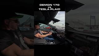 Is the Dodge Demon 170 a Tesla Plaid Killer automobile demon170 teslaplaid [upl. by Saunder]