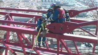 Dismantling the Worlds Largest Tower Crane [upl. by Aeynod]