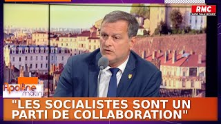 quotLes socialistes sont un parti de collaborationquot tacle Louis Aliot viceprésident du RN [upl. by Htesil]