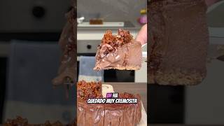 CHOCOLATE CON CHORIZO‼️tartadequeso receta recipe recetas cheesecake chorizo nocilla postre [upl. by Nahsad]