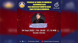 RENUNGAN KITAB SUCI 4 SEPT 2020 CLERGY CONGRESS OF CFC  quotDUNIA AMANquot [upl. by Lleznod10]