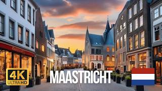 Maastricht driving tour 4k Netherlands  Maastricht 4k 2024 [upl. by Lahsram355]