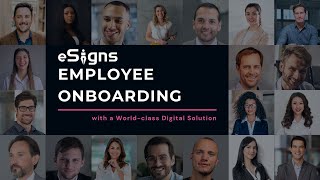 Streamline Employee Onboarding with a World class Digital Solution esigns esignature [upl. by Ravert]