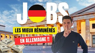 10 métiers les mieux rémunérés en ALLEMAGNE [upl. by Vasily]