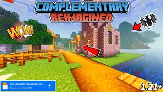 Complementary Reimagined Shader Minecraft Pe 121  Shader MCPE 121  200 Working ✅ [upl. by Gabriel]