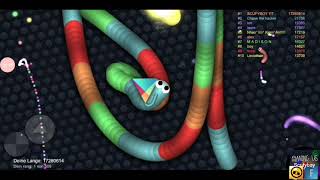 slitherio Welt Rekord Länge 24006456 [upl. by Rehpotsrhc]