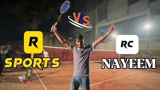 Outdoor Badminton Tournament Match  R Sports amp Rc Nayeem  racketrampage outdoorbadminton [upl. by Acirahs]