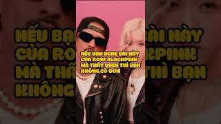 Bạn nghe quotAPTquot của ROSÉ và Bruno chưa blackpink rosé brunomars apt music kpop vietnam [upl. by Niltag]