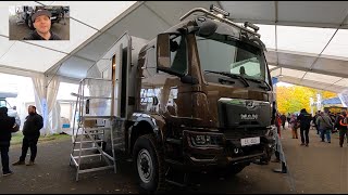 Bimobil EX 600 expedition vehicle offroad Camper RV truck MAN TGN 18320 walkaround  interior K249 [upl. by Berardo101]