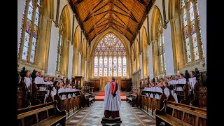 Passiontide at Merton Choral Evensong Saturday 9 April 22 [upl. by Nirik333]