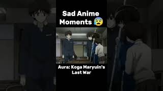 Sad anime moments 😰 shorts anime trending [upl. by Bertilla]