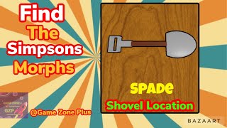 Where to find “Spade” in Find the Simpsons Game Red key Location findthesimpsons [upl. by Nuhsar487]